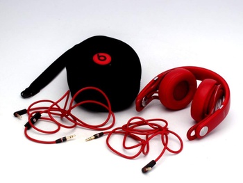 Náhlavní sluchátka Beats Mixr červená