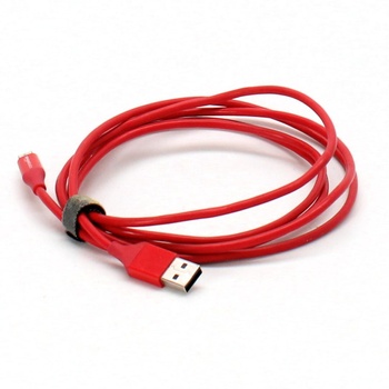 USB kabel AmazonBasics červený