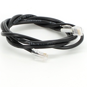 UTP kabel Cat5E RJ45 černý délka 140 cm