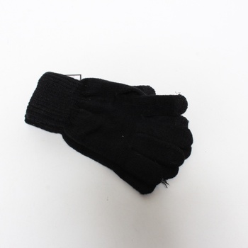 Prstové černé rukavice Mrgoods 