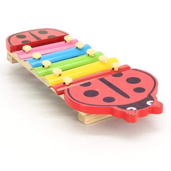 Xylofón dětský ve tvaru berušky