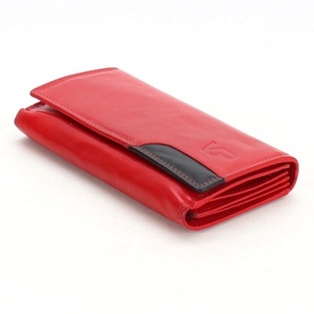 Dámská peněženka červené barvy