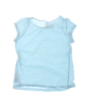 Dívčí tričko s krátkým rukávem H&M modré