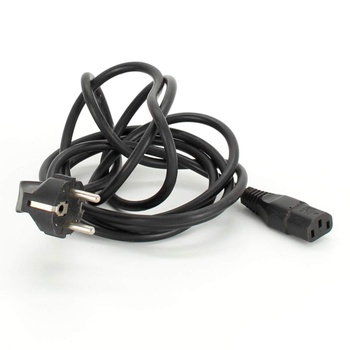 Napájecí kabel CEE7 / C13 černý délka 230 cm