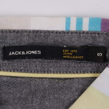 Pánská košile Jack and Jones béžová s pruhy