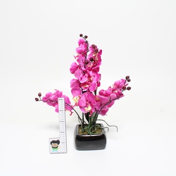 Dekorace umělá kvetina Flair Orchid