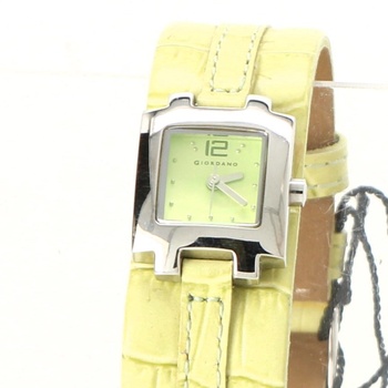 Dámské hodinky Giordano žluto zelené