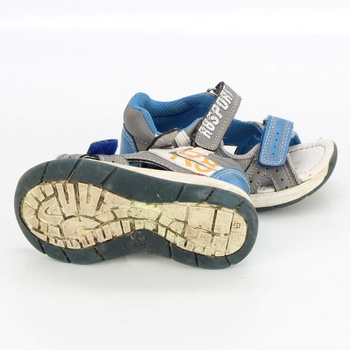 Dětské sandále R8Sport šedo-modré barvy