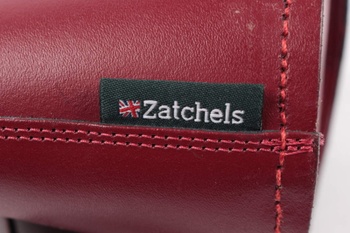 Dámská kabelka Zatchels rudá kožená