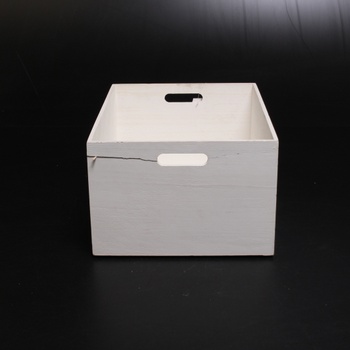 Bílý dřevěný box Zeller 15135