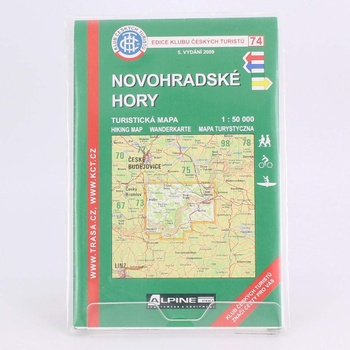 Turistická mapa: Novohradské hory
