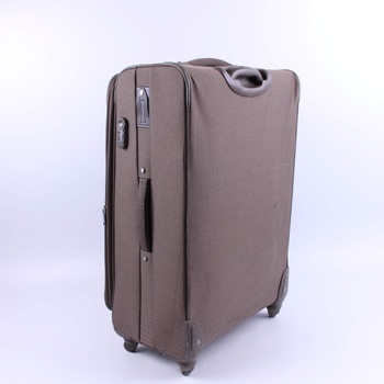 Cestovní látkový kufr Eminent hnědý