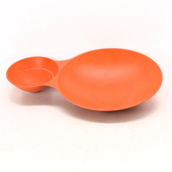 Plastová dvojmiska oranžová 