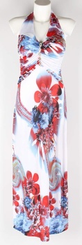 Dámské šaty dlouhé Metrofive s květinovým motivem