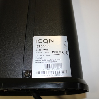 Elektrický přímotop ICQN Topný zářič