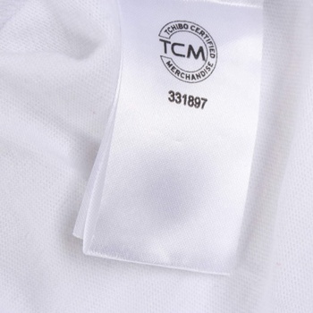 Dámské tričko TCM bílé s modrým srdcem