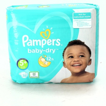 Dětské pleny Pampers Baby Dry 5 plus