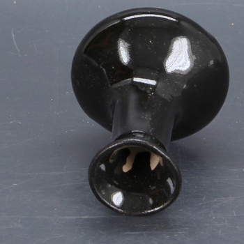 Keramická vázička černá 10 cm