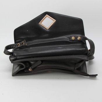 Dámská taška černá koženka