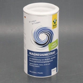 Magnezium Raab Vitalfood, 340 g, vegan