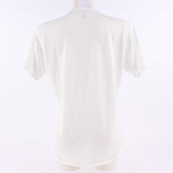 Pánské tričko Mizuno bílé s modrými znaky