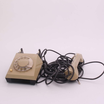 Telefonní aparát s vytáčecím ciferníkem