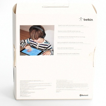 Dětská sluchátka Belkin AUD002btBK SoundForm