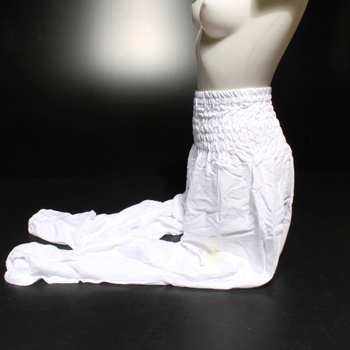 Bílé harémové kalhoty Lofbaz