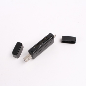 Čtečka paměťových karet SD/microSD USB+OTG