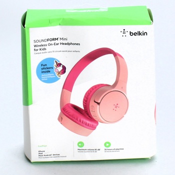 Dětská sluchátka Belkin AUD002btPK