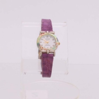 Dámské hodinky MPM s fialovým řemínkem