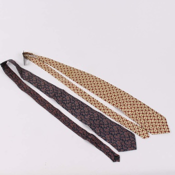 Pánské kravaty 2 ks různých značek
