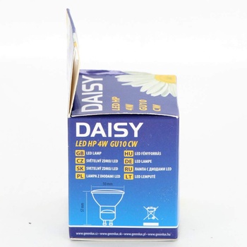 2x LED žárovka Daisy patice GU10