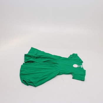 Dívčí letní šaty Trudge krátký rukáv zelené