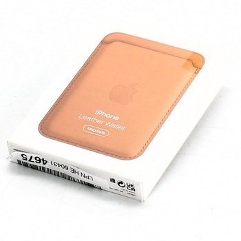 Kožená peněženka Apple s MagSafe 