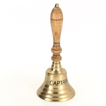 Zvonec s nápisem Captain's Table