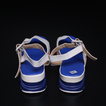 Dámské sandály bílo-modré, vel. 39