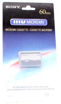 Kazeta Sony MicroMV 