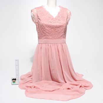 Dámské elegantní šaty Dressystar růžové