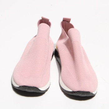 Dámské nazouvací boty růžové bez zapínání 39