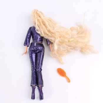 Panenka Barbie zlatovlasá v disco oblečku