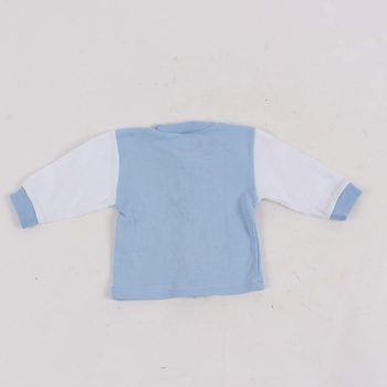 Dětská mikina Grafix bílo-modré barvy