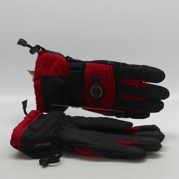 Zimní rukavice Alpinus černo-červené barvy