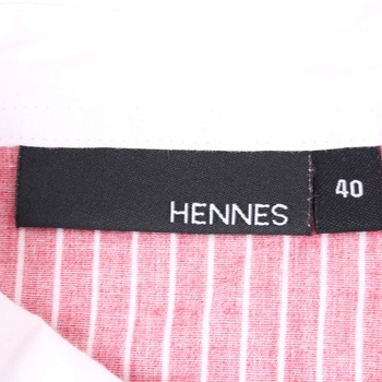 Dámská košile H&M Hennes červená s proužkem