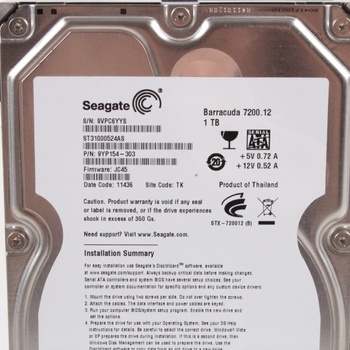  Pevný disk Seagate ST31000524AS