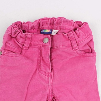 Dívčí džíny Lupilu růžové barvy