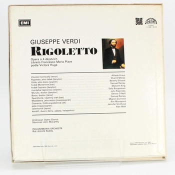 3 LP Rigoletto Guiseppe Verdi