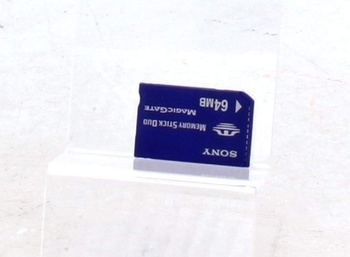 Paměťová karta Sony MS-duo 64 MB
