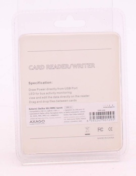 Čtečka paměťových karet Axago CRE-12 externí