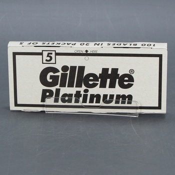 Holící žiletky Gillette platinum 5